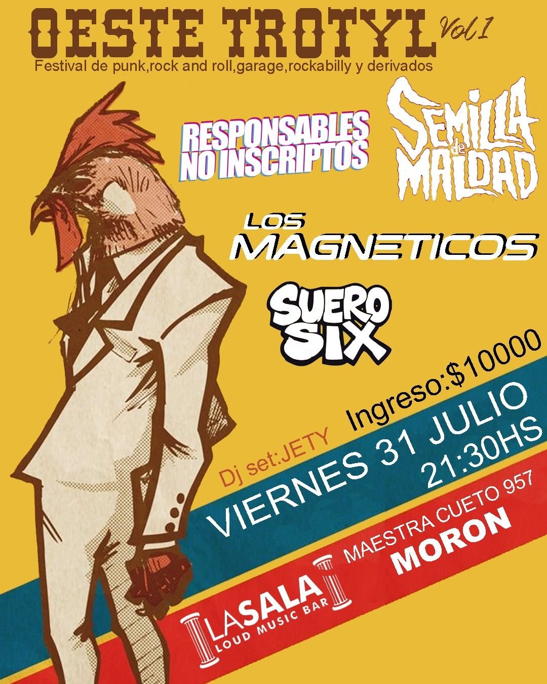 Oeste Trotyl Vol. 1 en Morón